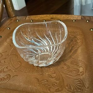 Glass candy/ snack dish